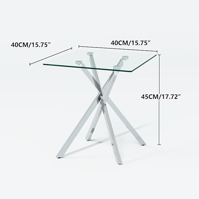 Side Table Set of 2, Modern End Table Set - Image 3