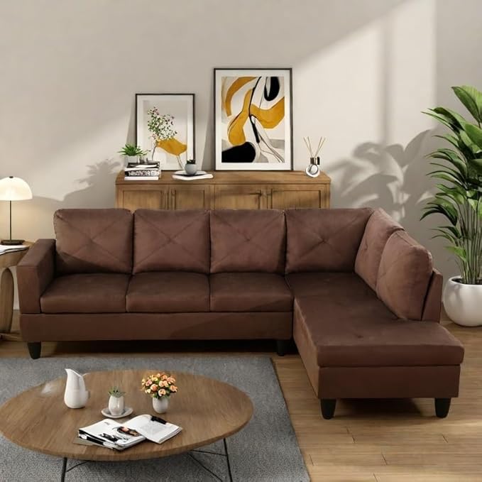 NAYSAYE L Shaped Couch, Modular Sectional Couch - Image 4