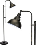 VONLUCE Floor Lamp for Living Room, Adjustable Height & Head Vintage Metal by Vonluce