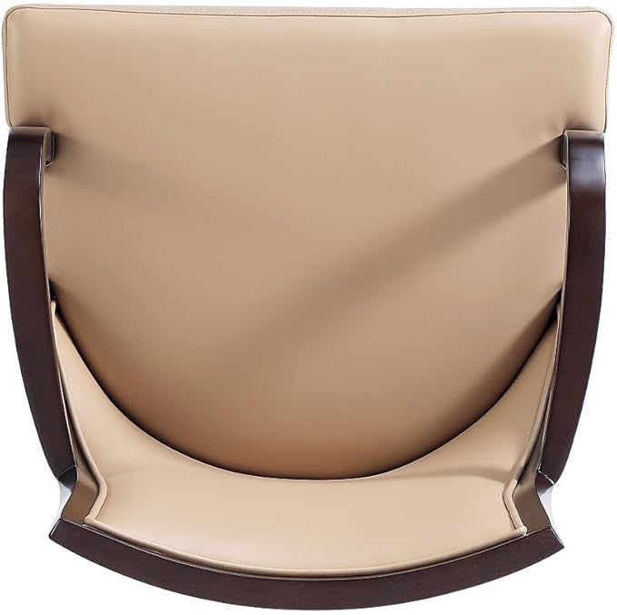 Manhattan Comfort Grand Faux Leather Dining Chairs - Image 8