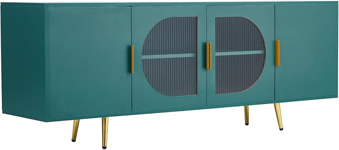 VEVOR TV Stand for TVs up to 75 inch, Modern Entertainment Center - Image 9