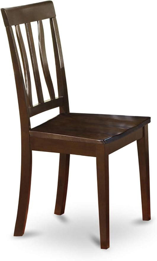 East West Furniture ANTI5-CAP-W 5 Piece Dinette Set - Image 5