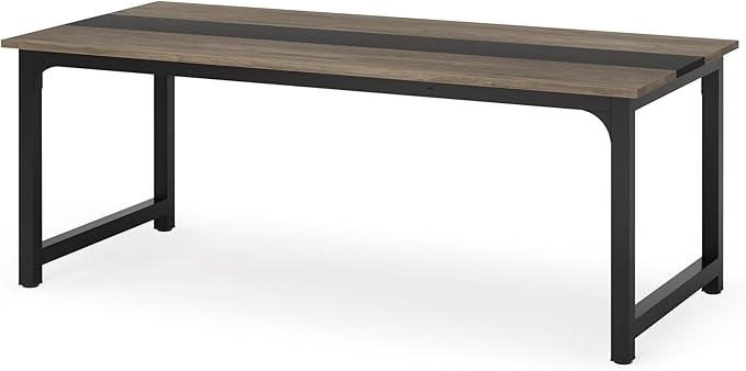 Tribesigns 70.8” Executive Desk, Large Office Computer Desk - Image 6