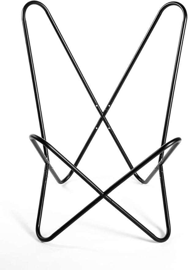 Brown Saddle Butterfly Modern Chair - Image 8