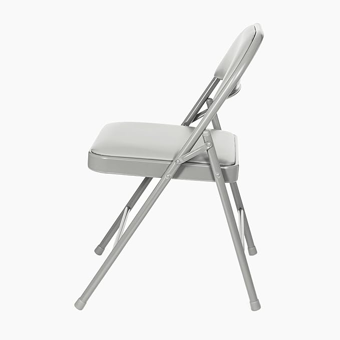 OEF Furnishings OEF950 Series Vinyl Padded Steel Folding Chairs - Image 5