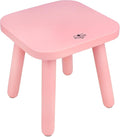 BEE&OAK Wooden Step Stools for Adults, Solid Rubber Wood Non-Slip Step Foot by Unknown