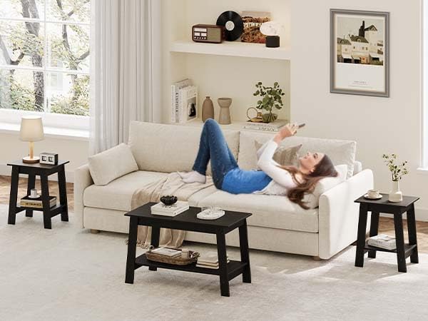 Garvee End Table, Side Table - Image 6