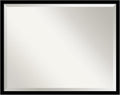 Amanti Art Black Bathroom Mirror by AmantiArt
