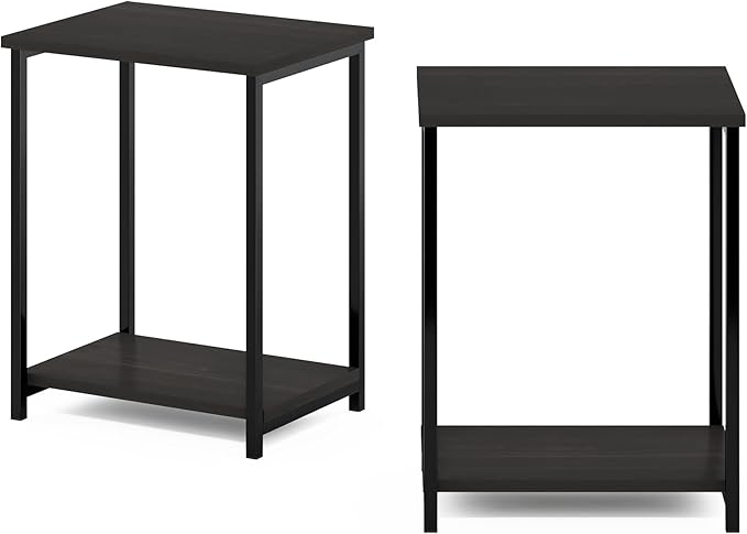 Furinno Simplistic Metal Frame End Table - Image 6