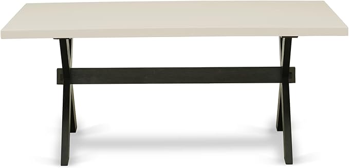 East West Furniture X627MZ650-9 9 Piece Dining Table Set Includes a Rectangle - Image 6