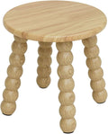 Masupu Solid Wooden Step Stool for Adults Kids, 11 inch Small Foot Stool by Masupu