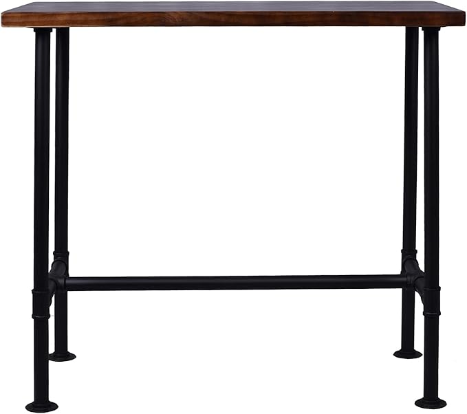 Diwhy DIY Industrial Design Pipe Dining Table Casual Pub BAR Laptop Table - Image 3