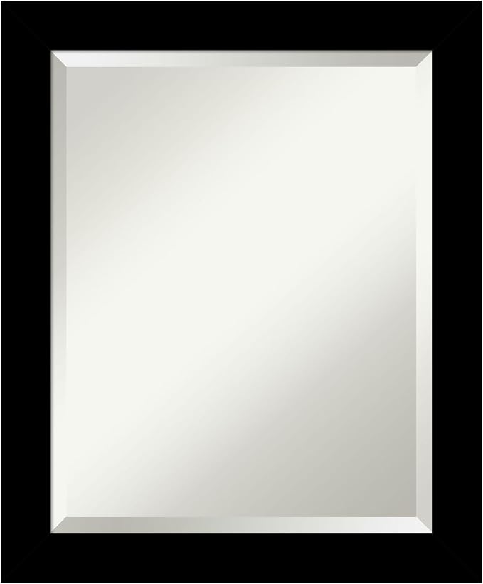 Amanti Art Black Bathroom Mirror by AmantiArt