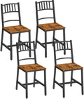 HOOBRO Kitchen Chairs Set of 4, Wooden Dining Room Chairs by HOOBRO