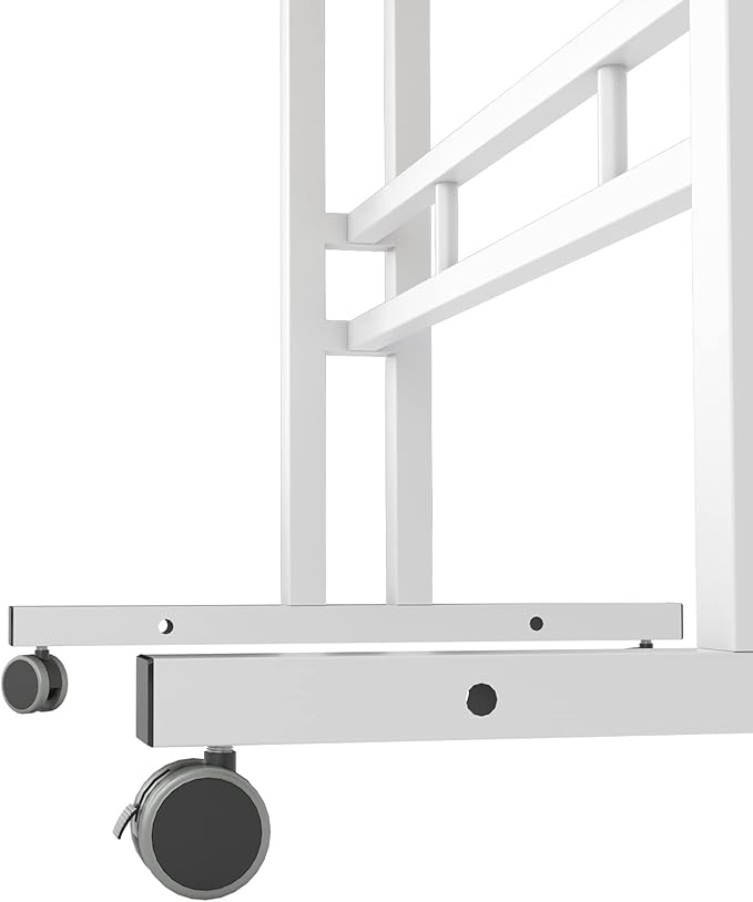 soges 23.6inches Height Adjustable Desk Laptop Desk on The Wheels, Rolling - Image 8