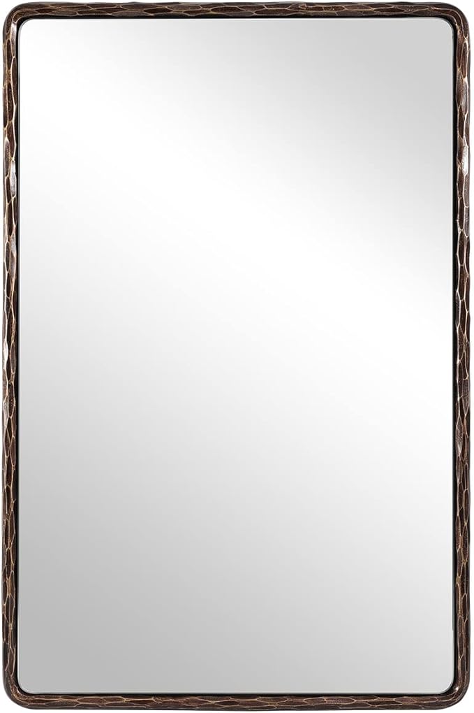 ANDY STAR Hand-Forged Bronze Bathroom Mirror by ANDYSTAR