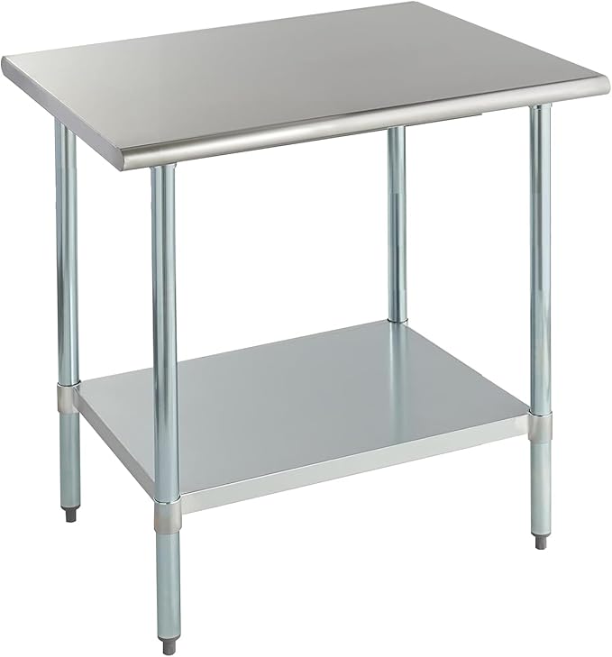 ROCKPOINT Stainless Steel Table by ROCKPOINT