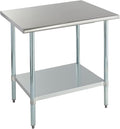 ROCKPOINT Stainless Steel Table by ROCKPOINT