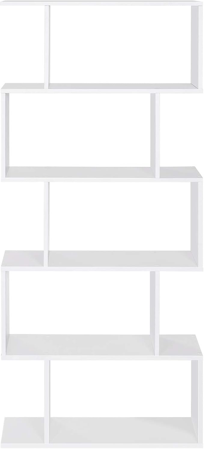 VASAGLE Wooden Bookcase, Display Shelf and Room Divider, Freestanding - Image 7