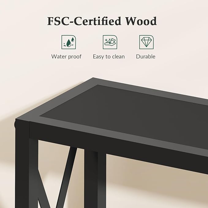 55.1" Narrow Sofa Table, Console Table - Image 5