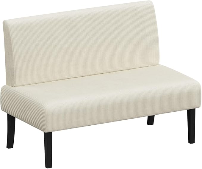 Yaheetech Small Mini Sofa Couch Armless Loveseat Futon by Yaheetech