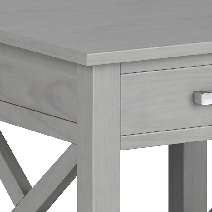 SIMPLIHOME Kitchener SOLID WOOD 21 Inch Wide Square Contemporary End Side Table - Image 6
