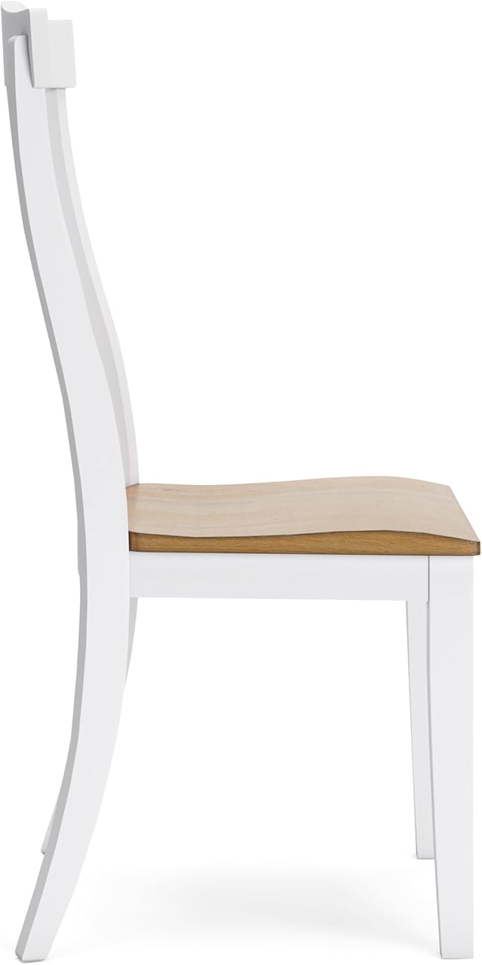 Signature Design by Ashley Ashbryn Farmhouse Armless Dining Chair - Image 5