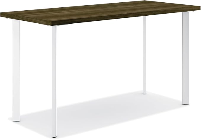 HON Coze Home Office Desks, Sturdy Table Computer Desk, Walnut Top by HON