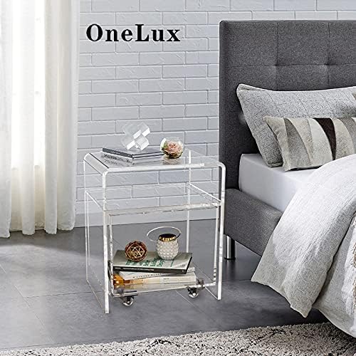 ONELUX 2088 Clear Acrylic nightstand - Image 8