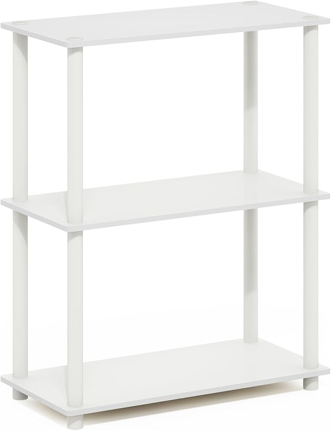 Furinno Turn-N-Tube 3-Tier Compact Multipurpose Shelf Display Rack - Image 5
