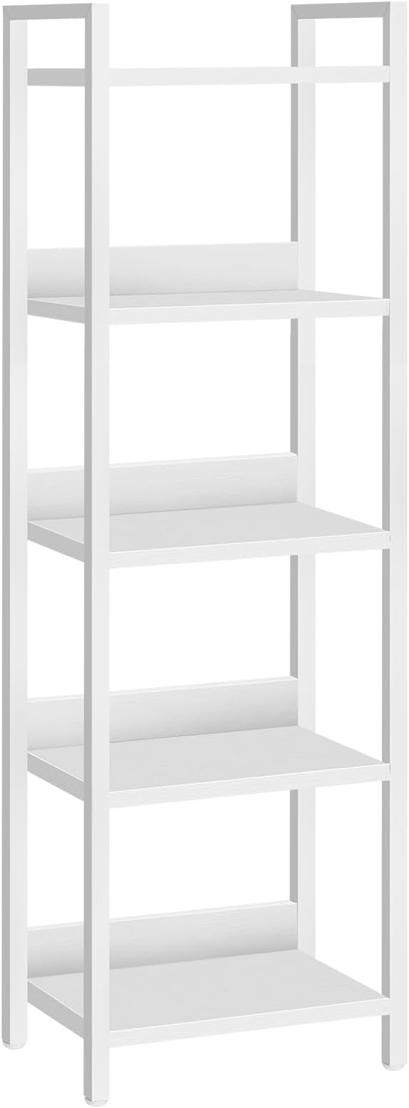 Bookshelf, 5-Tier Bookcase, Standing Book Shelf by MAHANCRIS