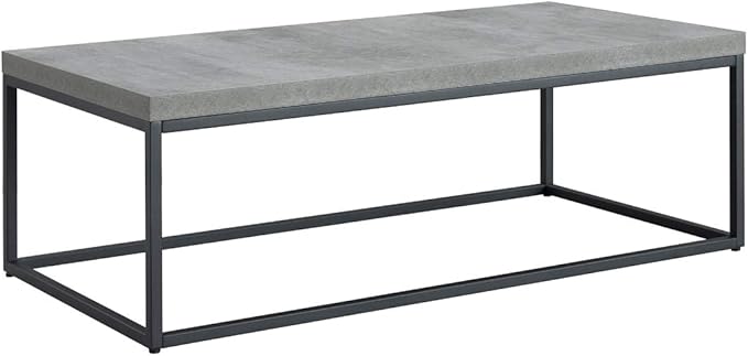 CENSI 47-Inch Grey Marble Accent Coffee Table/Center Table - Image 7