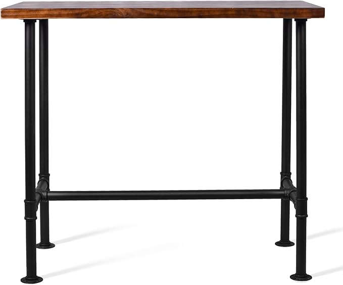 Diwhy DIY Industrial Design Pipe Dining Table Casual Pub BAR Laptop Table - Image 4