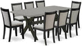 East West Furniture X697MZ606-9 9 Piece Kitchen Table & Chairs Set Includes a by EastWestFurniture