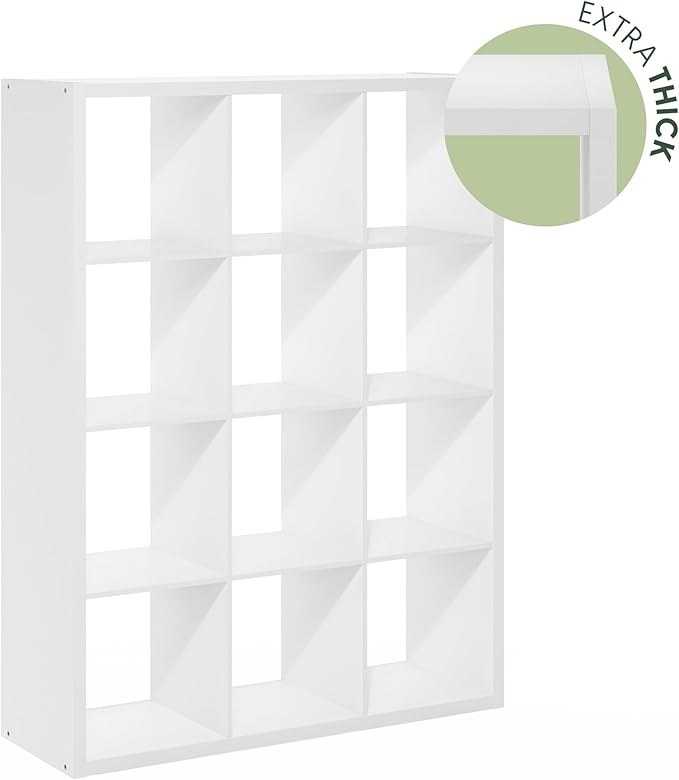 Furinno Cubicle Open Back Decorative Cube Storage Organizer - Image 6