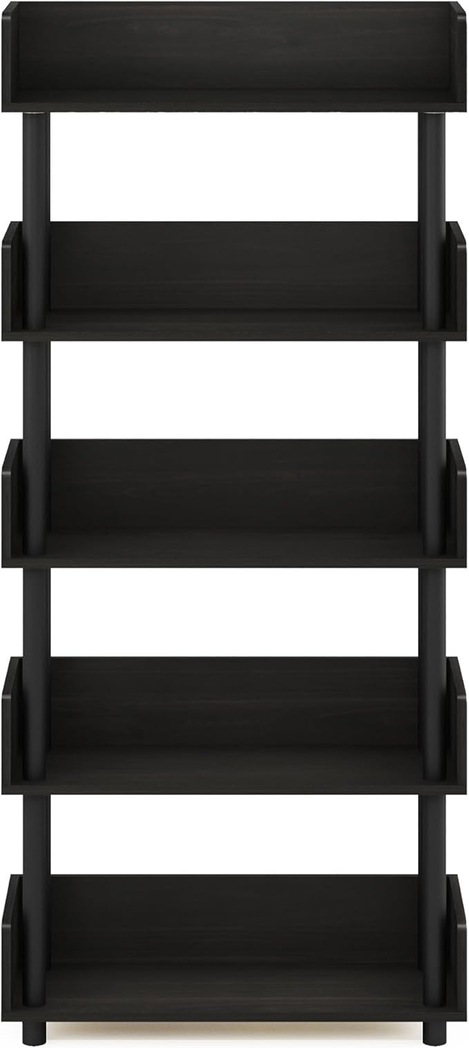 Furinno Turn-N-Tube 5-Tier Multipurposes Display Rack, Open Shelf Rack/Storage - Image 5