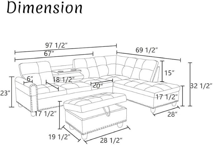 Modern Living Room Furniture Sets - Image 2