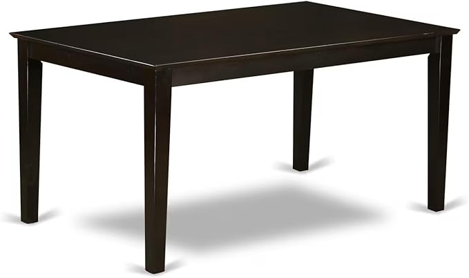 East West Furniture CAPF6-CAP-C 6 Piece Dining Table Set Contains a Rectangle - Image 3