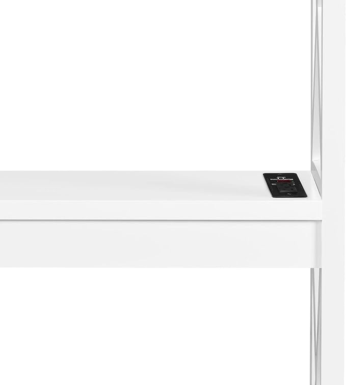 Yaheetech Entryway Table with Storage Shelves, Console Table with Power Outlets - Image 9