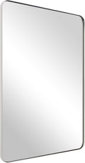 ANDY STAR Chrome Mirror for Bathroom, Modern Rectangle Bathroom Vanity by ANDYSTAR