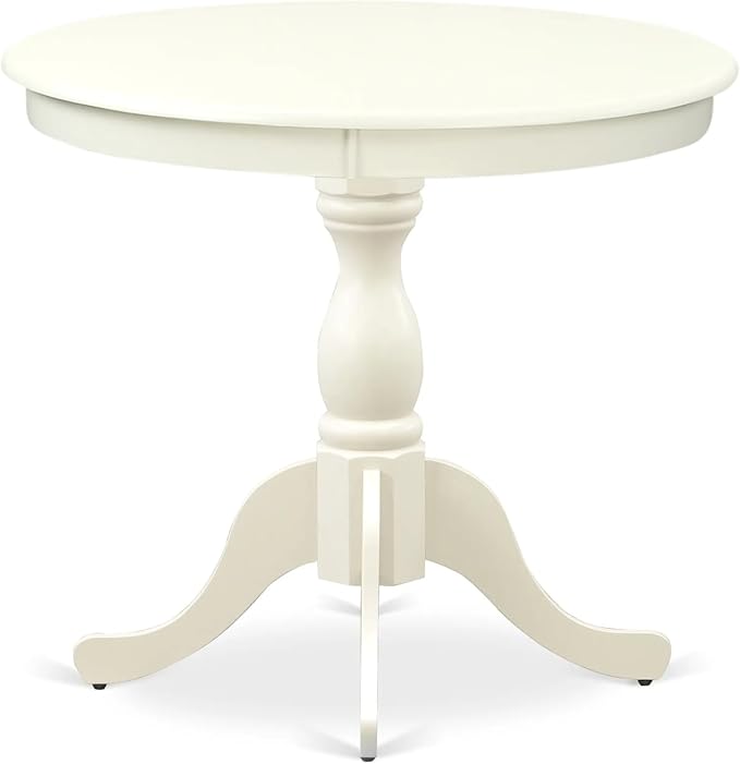 East West Furniture AMGR3-LWH-W 3 Piece Dinette Set - Image 7