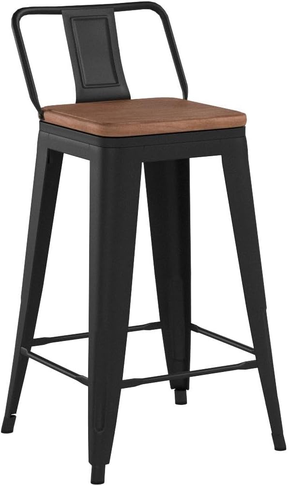 24 Inch Swivel Bar Stools Set of 4 - Image 5