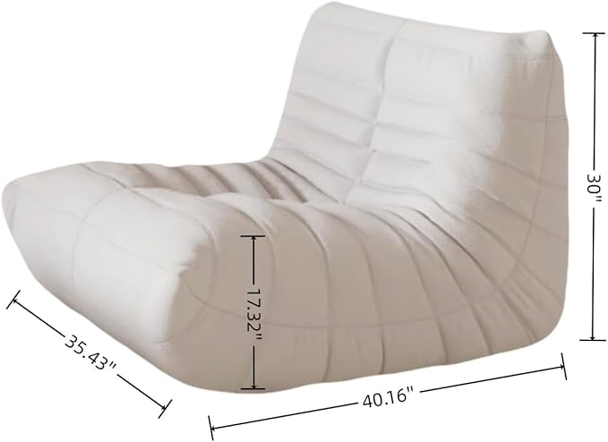 Bean Bag Chair - Memory Foam Bean Bag Chair - Image 3