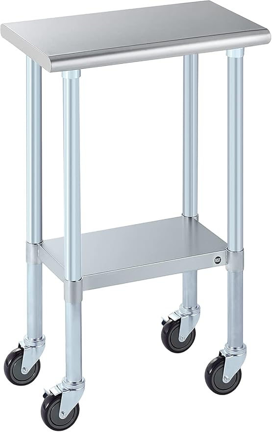 ROCKPOINT Stainless Steel Table by ROCKPOINT
