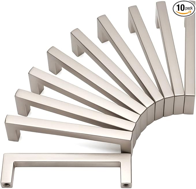 KOOFIZO Solid Square Bar Cabinet Handle by Koofizo