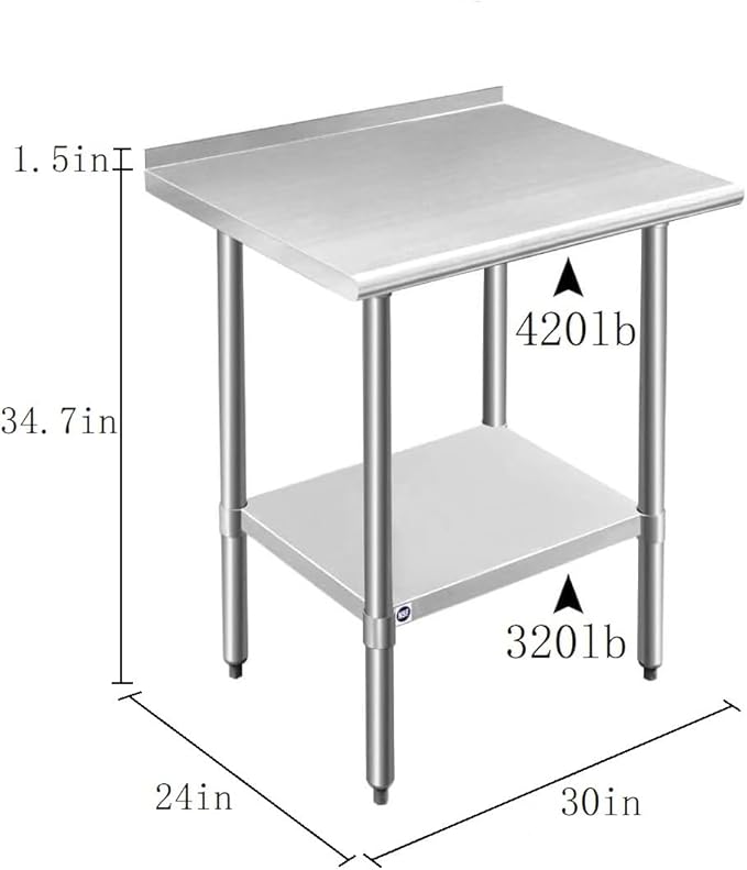 ROCKPOINT Stainless Steel Table - Image 3