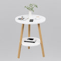 OERGKE Round End Table, Small Side Tables by OERGKE