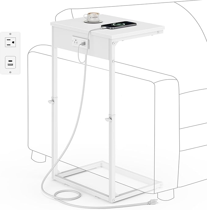 Vagusicc C Shaped End Table - Image 8