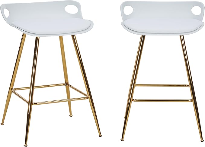 Sidanli Bar Stools Set of 2, Counter Height Stools - Image 9