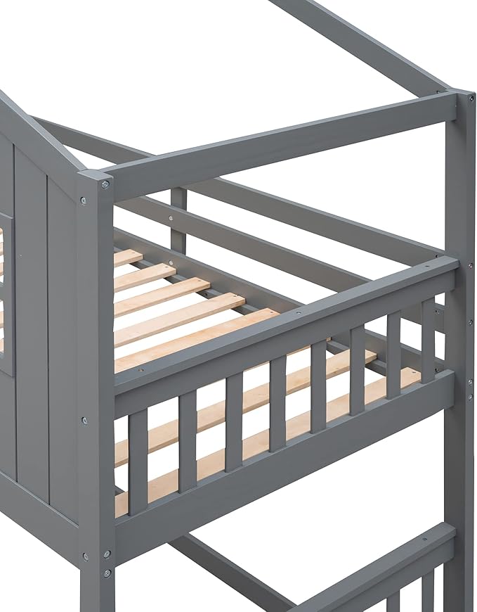 Ball & Cast Twin Over Twin Size House Bunk - Image 5